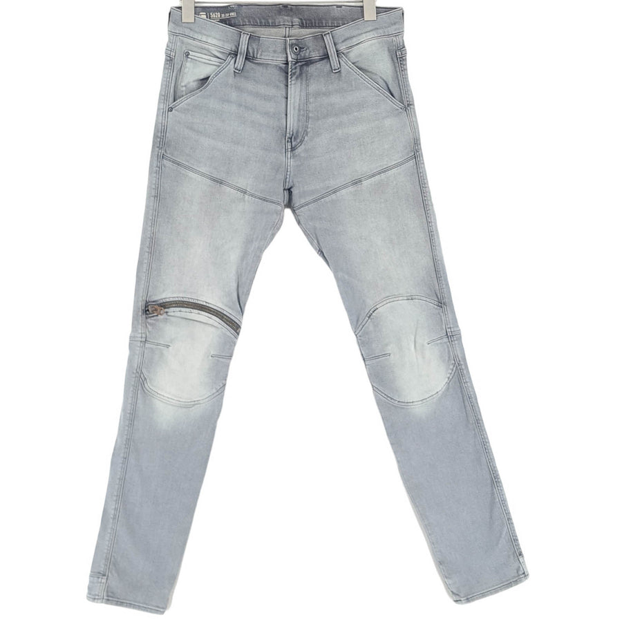 G-Star Uomo jeans 5625 3D Zip Knee skinny elasticizzato regolare taglia W27 L32