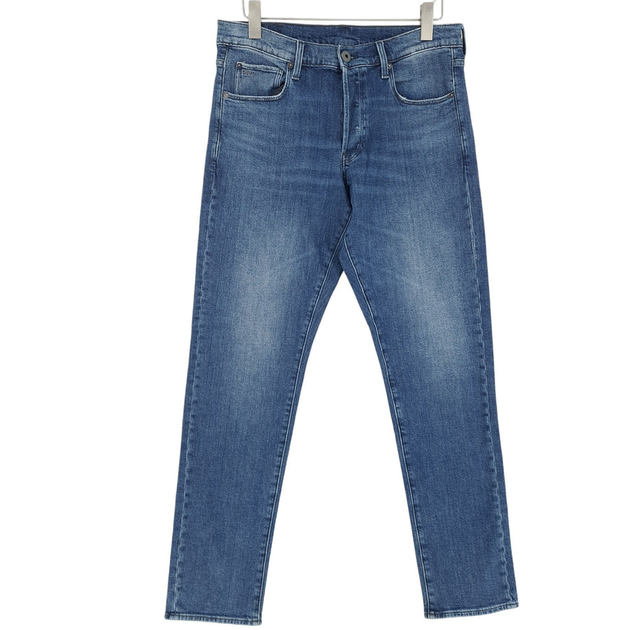 G-Star Uomo jeans 3301 dritto tapered elasticizzato regolare taglia W33 L34