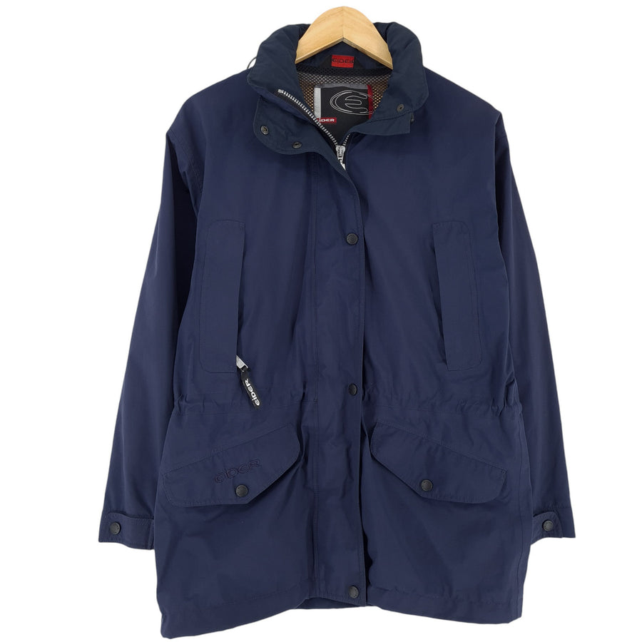 Vintage Eider veste Femme imperméable Goretex bleu à capuche taille 38