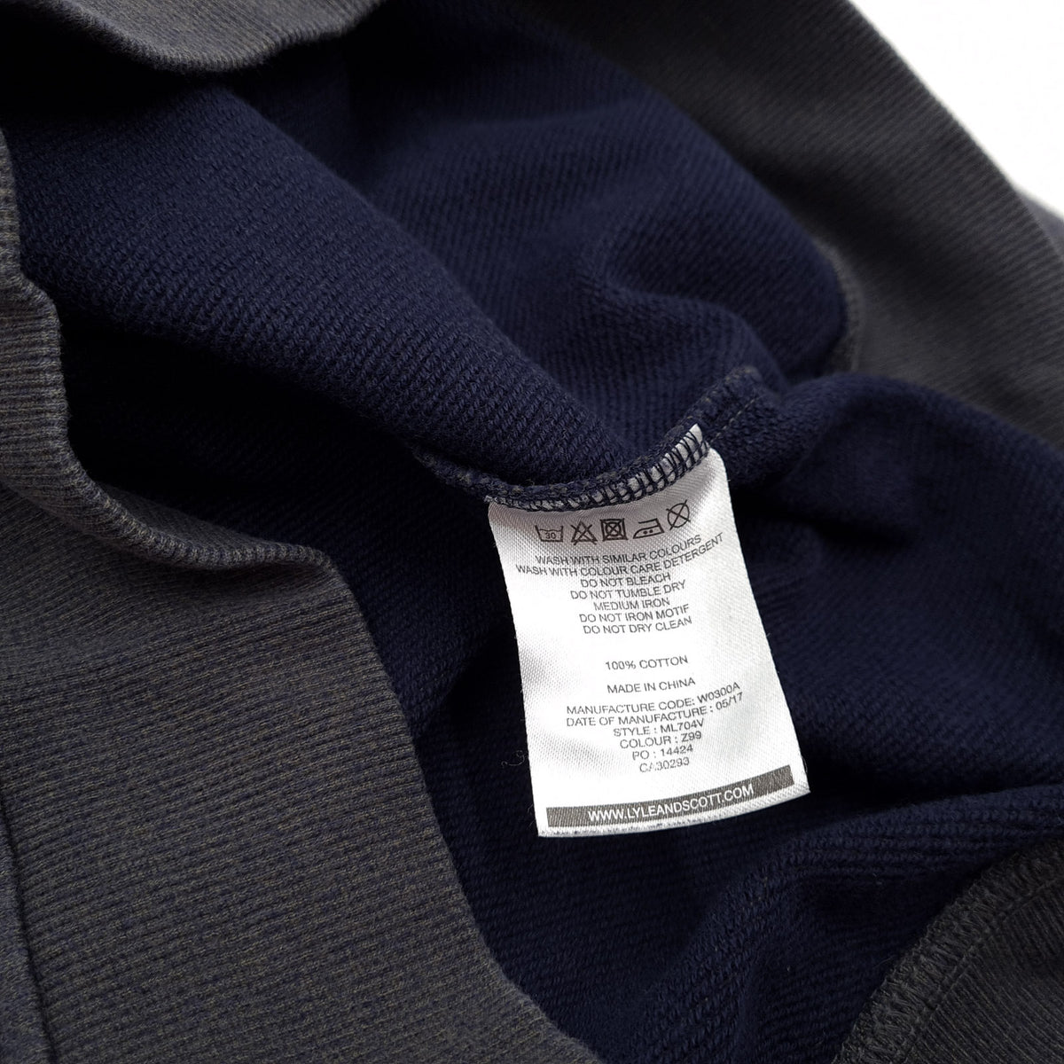 Lyle & Scott Sweatshirt Jumper Pullover Men Cotton Size M, detail view 4, image 6 of 9