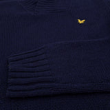 Lyle & Scott Jumper Sweater Men Blue Lambswool Size M, detail view 6, image 8 of 8