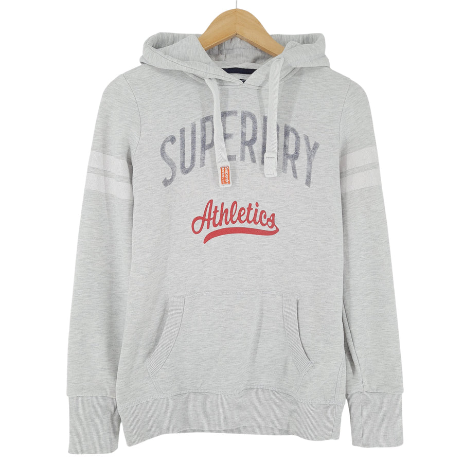 Superdry Hoodie Hooded Jumper Women Grey Size S