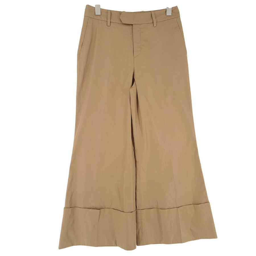 Suistudio Femme pantalon élégant pour le bureau travail coton taille 36 W29 L28