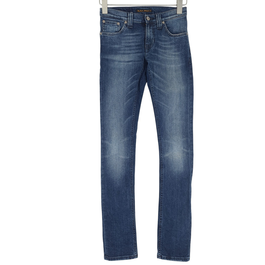 Nudie Jeans Tight Long John Women Stretch Slim Skinny Size W24 L32