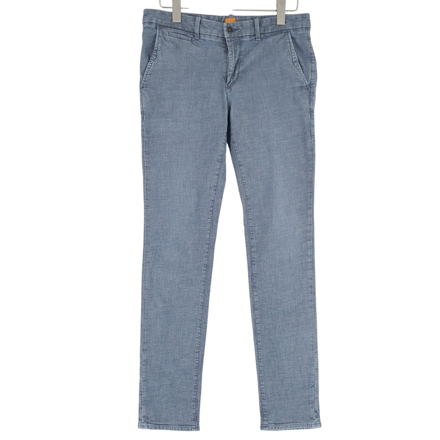 Vintage HUGO BOSS Jeans Orange 62 Men Stretch Slim Straight Size W32 L34