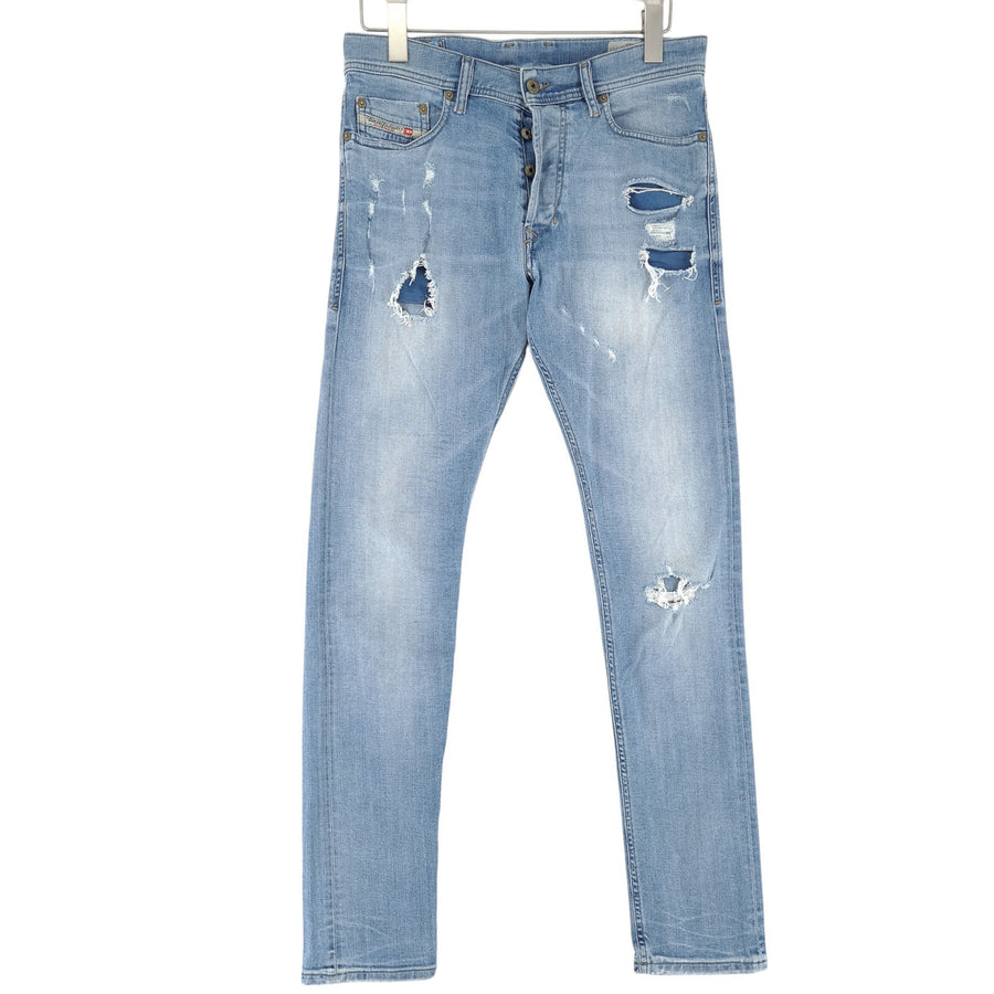Diesel Jeans Tepphar 0857F Herren Stretch Slim Fit Carrot Tapered Größe W29 L32