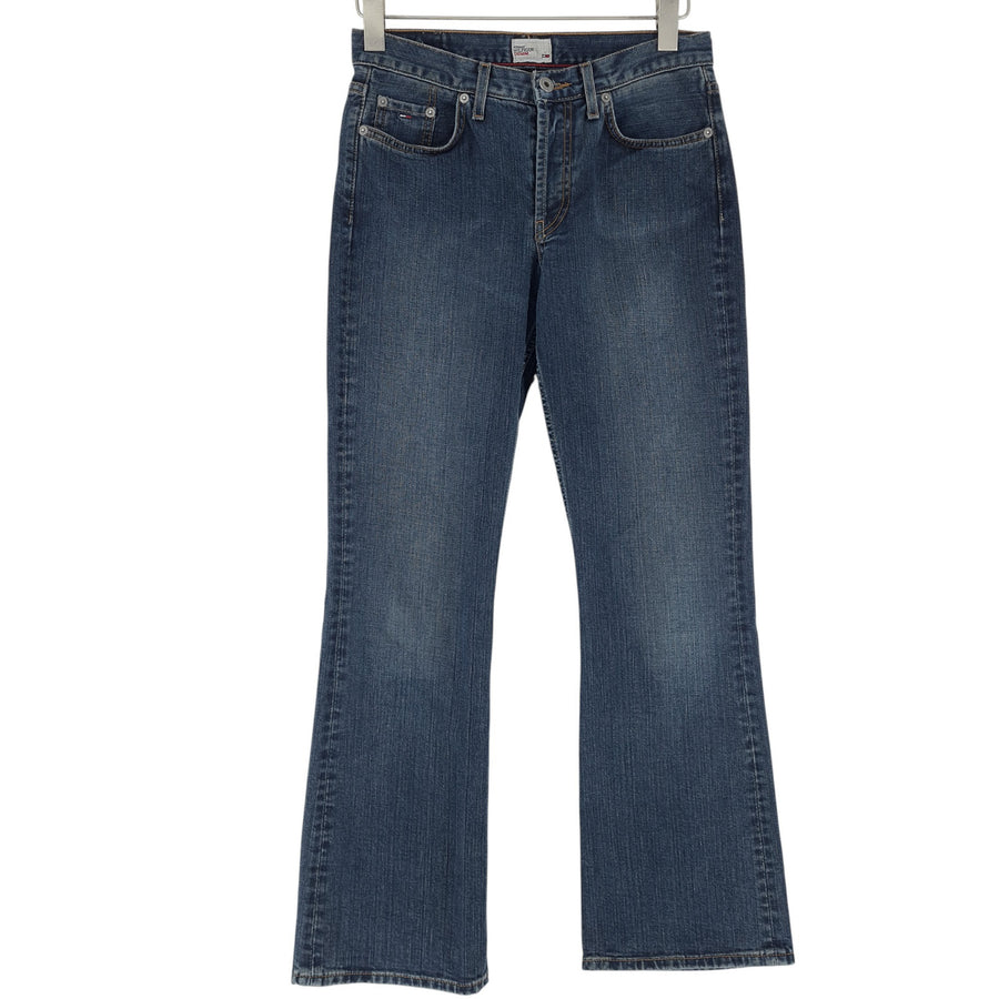 Vintage Tommy Hilfiger jean Neo Flare Femme slim bootcut taille W28 L30