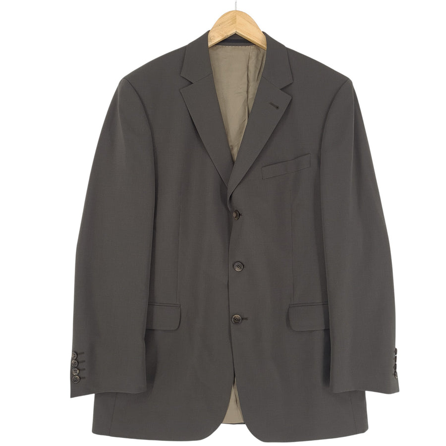 Digel Blazer Jacket Stretch Virgin Wool Grey Size EU 52 UK/US 42