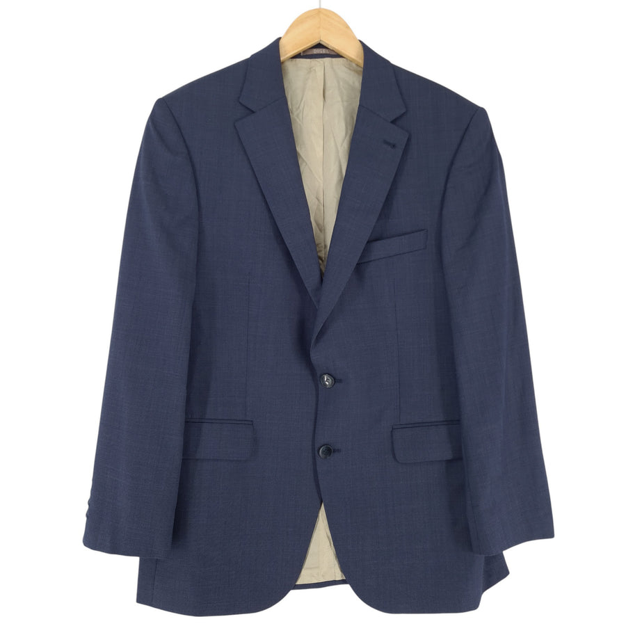 Digel Blazer Jacket Virgin Wool Blue Size EU 48 UK/US 38