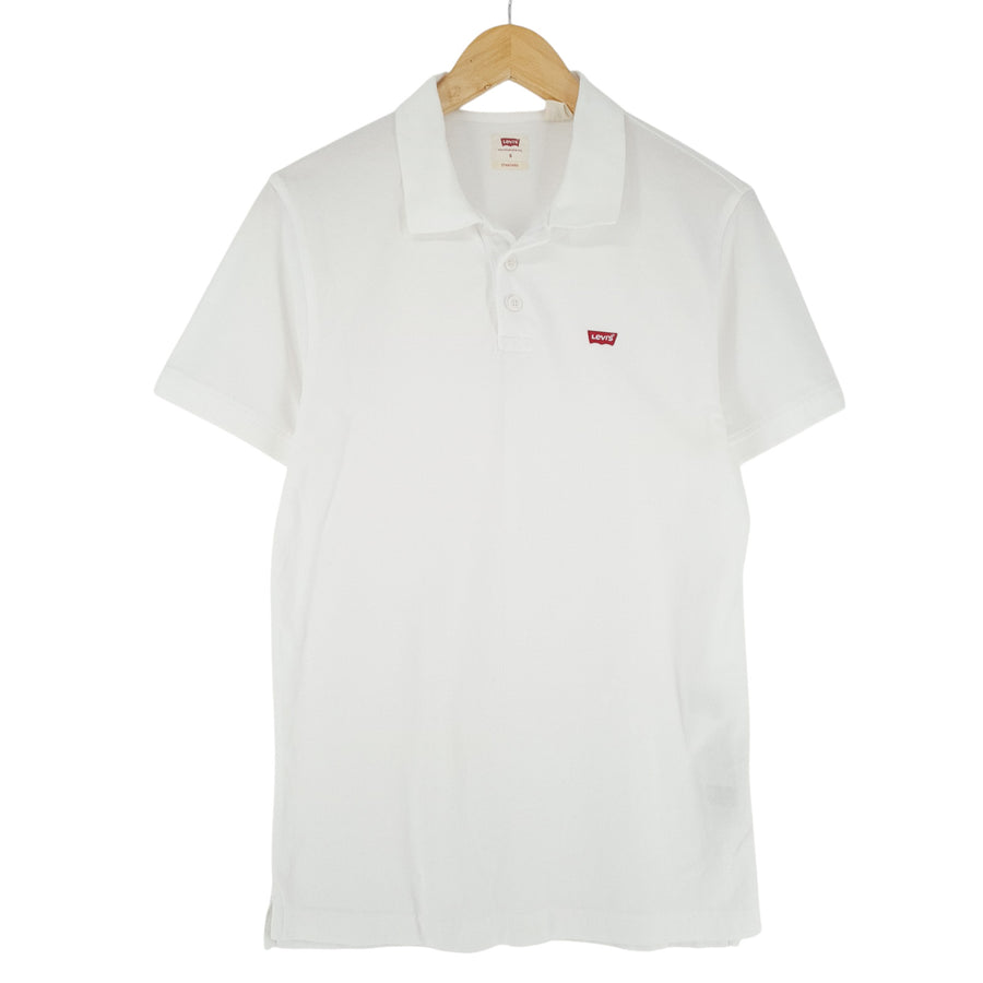 Levi's Femme polo coton blanc taille S
