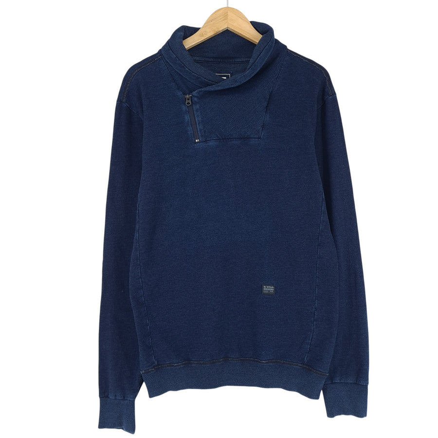 G-Star maglione Uomo blu Omaros Aero cotone taglia M