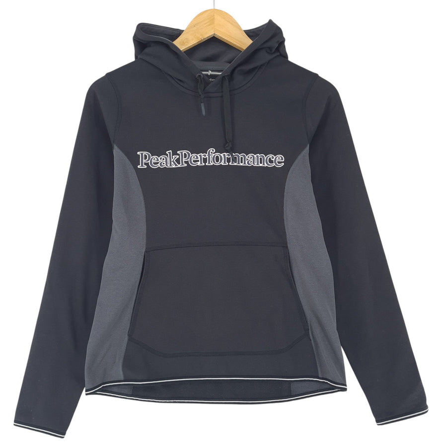 Peak Performance sweat à capuche pull Femme sweat noir taille S