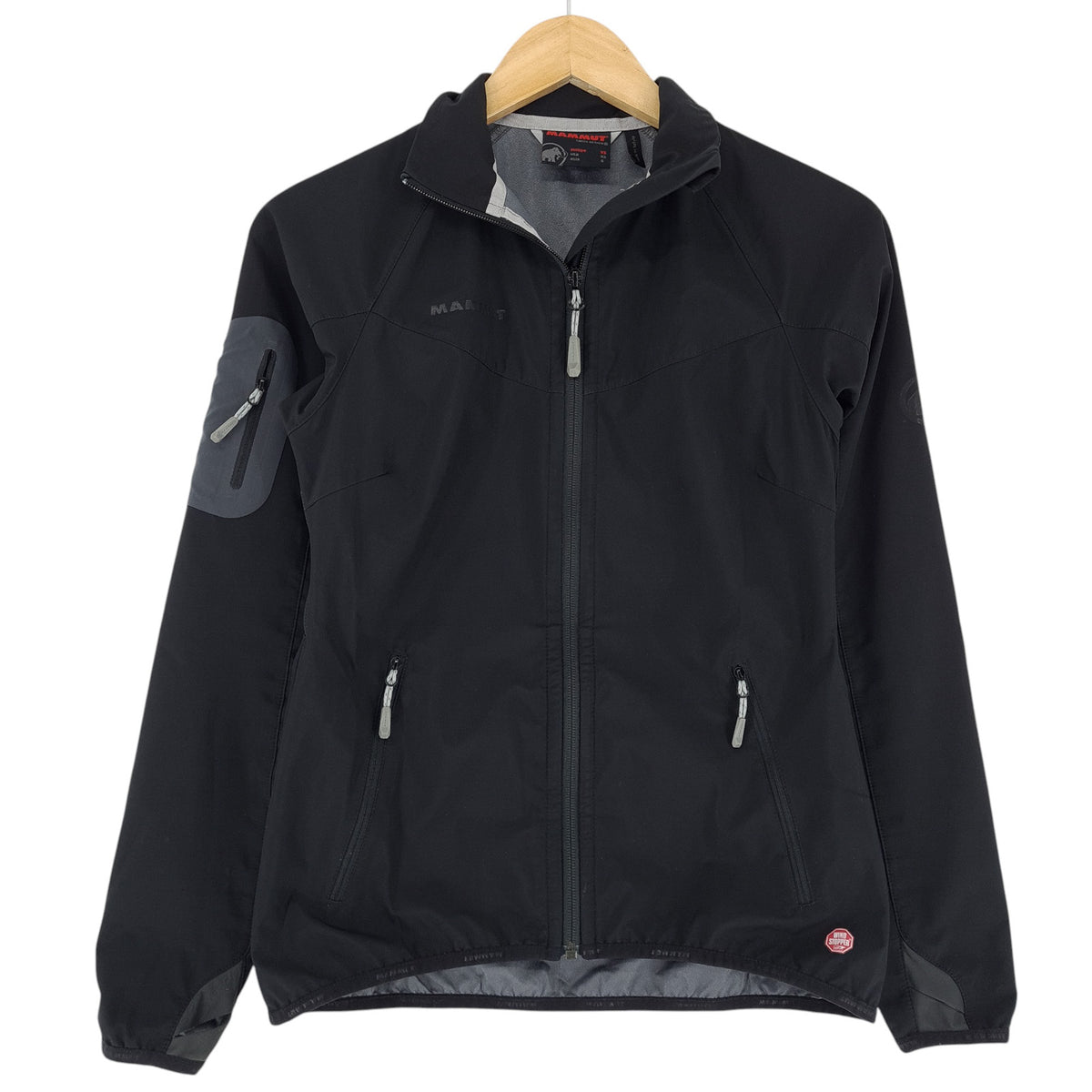 Mammut Soft Shell Jacket Women Windstopper Hiking Black Size XS, front view, image 1 of 9