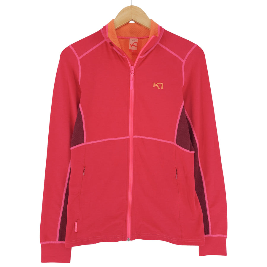 Kari Traa polaire veste Femme laine Blend stretch Pink taille S