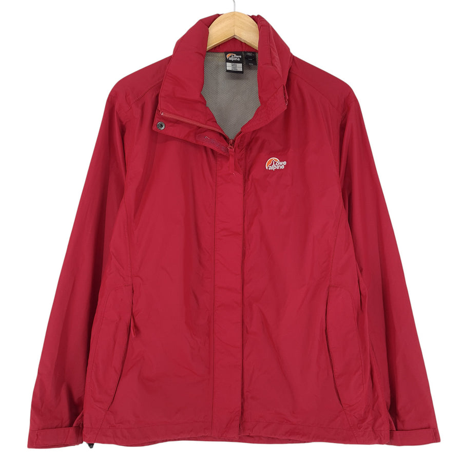 Vintage Lowe Alpine Jacket Women Waterproof Red Hooded Size M