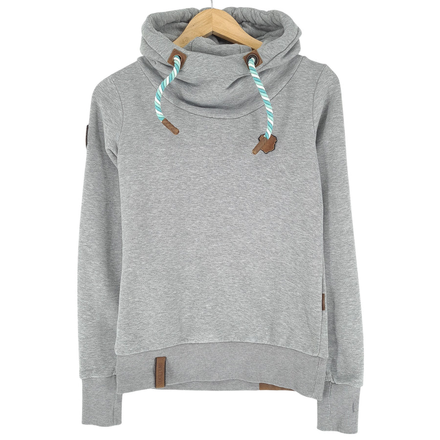 Naketano sweat à capuche pull Femme coton gris taille XS