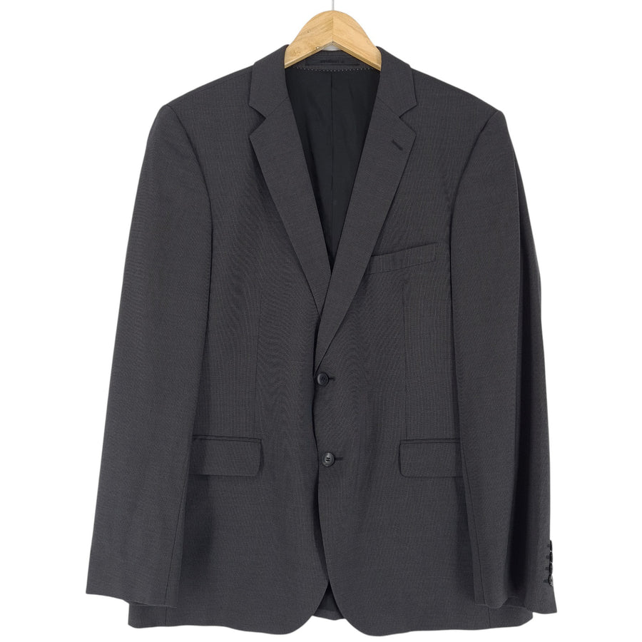 Strellson Blazer Jacket Virgin Wool Grey Size EU 52 UK/US 42