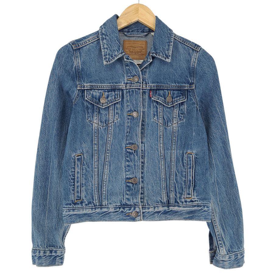 Levi's veste en jean Femme coton stretch bleu taille XS