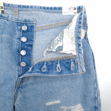 Levi's Jeans 501 High Rise Ripped Women Slim Straight Size W28 L32, detail view 5, image 7 of 12