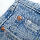 Levi's Jeans 501 High Rise Ripped Women Slim Straight Size W28 L32, detail view 6, image 8 of 12