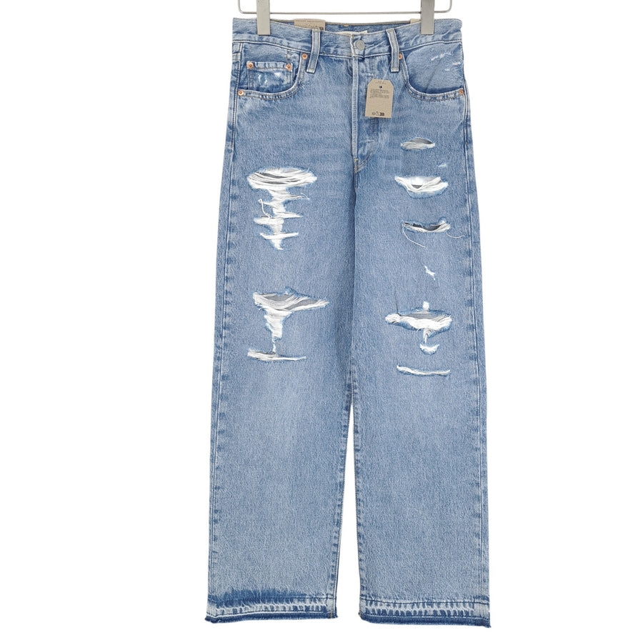 Levi's Jeans Ribcage Straight Leg Ankle Damen Regular Fit Größe W28 L27