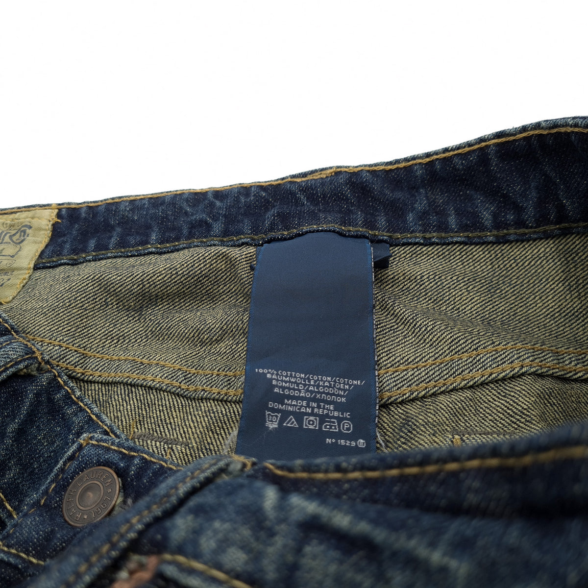 Vintage Polo Ralph Lauren Jeans Men Regular Straight Size W32 L34, detail view 6, image 8 of 8