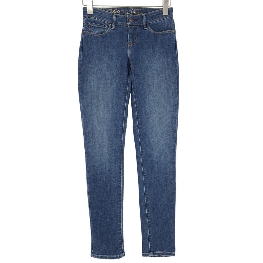 Vintage Levi's jean Demi Curve skinny Femme stretch slim taille W25 L32