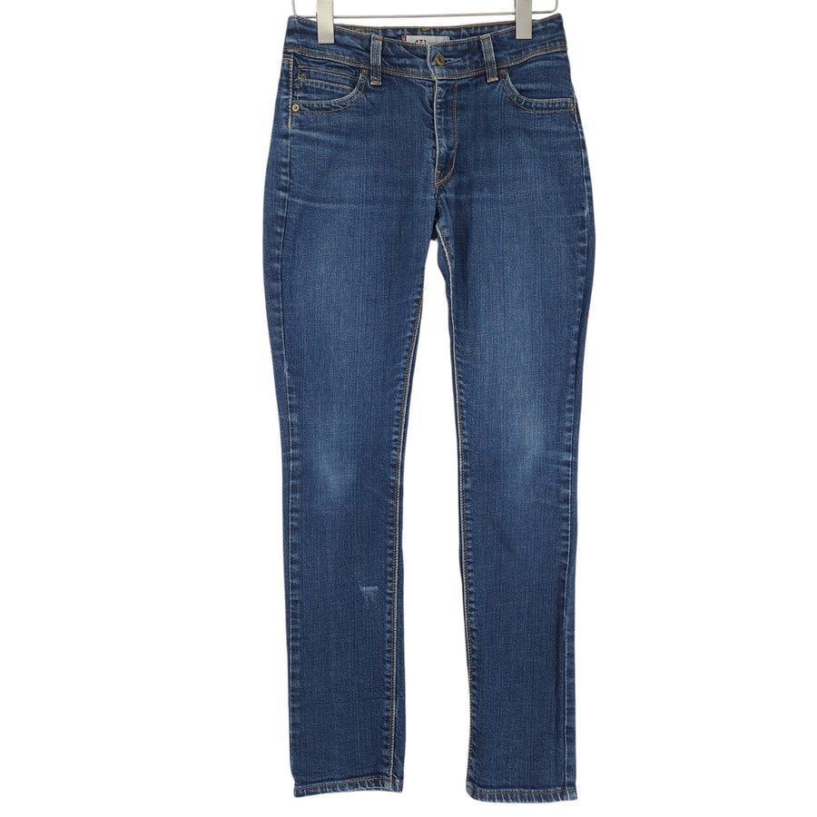 Vintage Levi's Jeans 471 Slim Women Stretch Skinny Size W30 L32