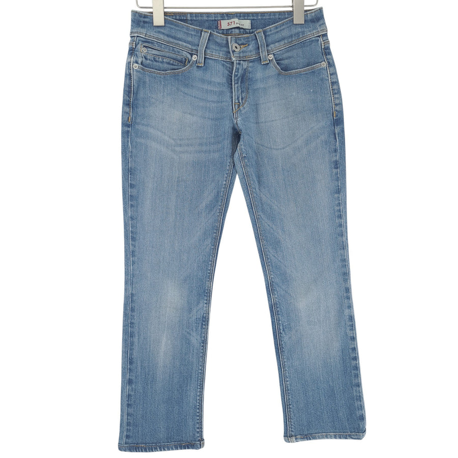Vintage Levi's jean 571 slim Femme stretch droit taille W29 L26