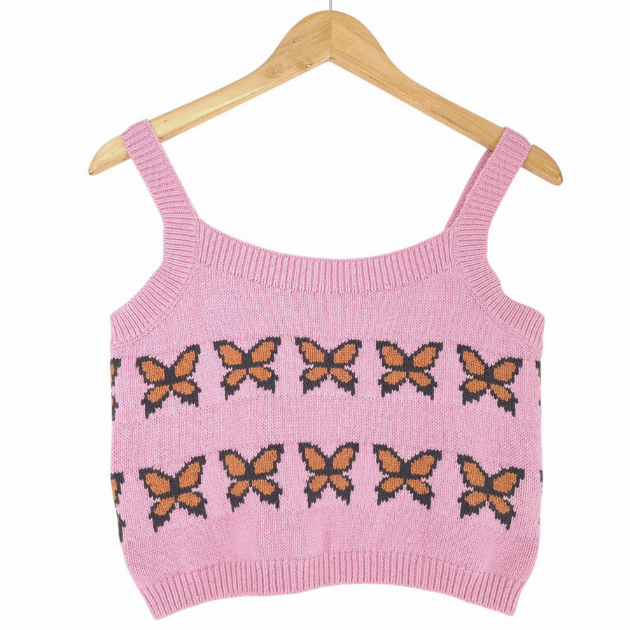 Levi's pull Femme laine coton Crop haut Butterfly taille M