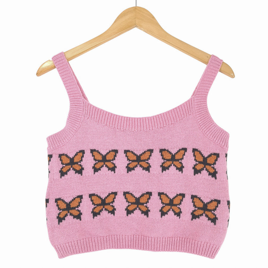 Levi's pull Femme laine coton Crop haut Butterfly taille M