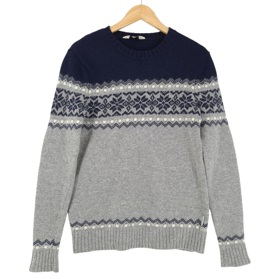 Penfield Nordic pull Norway motif Fair Isle Lambswool Femme taille S