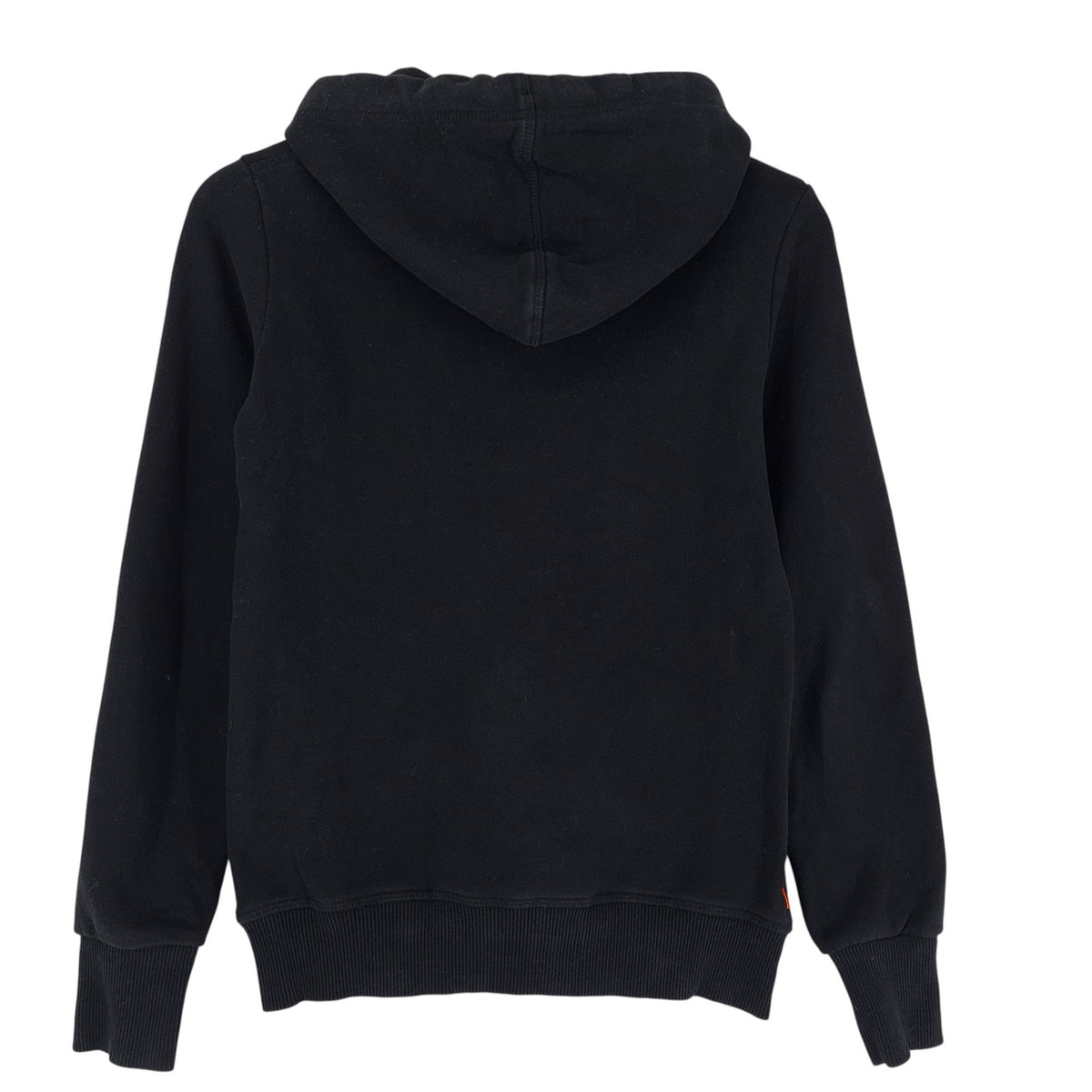Vintage Superdry Hoodie Pullover Sweatshirt Women Black Size XS 36, detail view 1, image 3 of 8