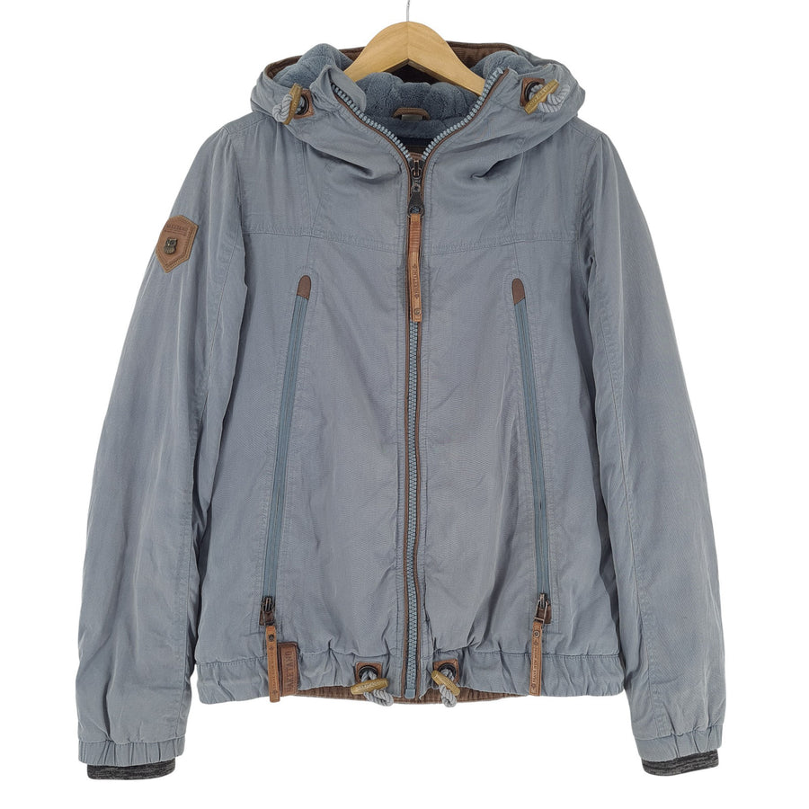 Naketano décontracté veste Femme Outdoor Streetwear gris à capuche taille S