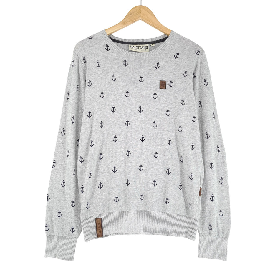 Naketano pull Pullover Femme coton gris taille L