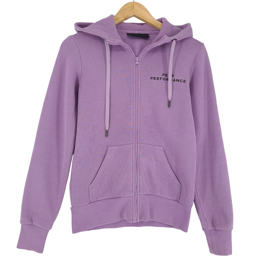 Peak Performance sweat à capuche Pullover sweat Femme zip intégral taille S