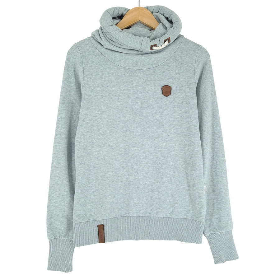 Naketano sweat à capuche Pullover sweat Femme coton gris taille S