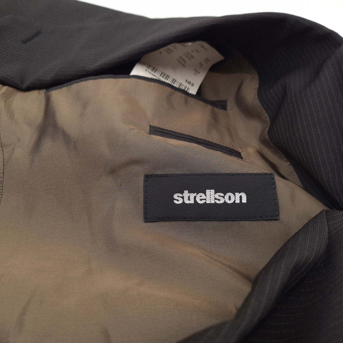 Strellson Blazer Jacket Virgin Wool Grey Size EU 52 UK/US 42, detail view 2, image 4 of 9