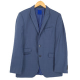 JOOP! Blazer Jacket Virgin Wool Blue Size EU 48 UK/US 38, front view, image 1 of 9