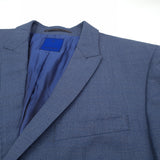 JOOP! Blazer Jacket Virgin Wool Blue Size EU 48 UK/US 38, detail view 6, image 8 of 9