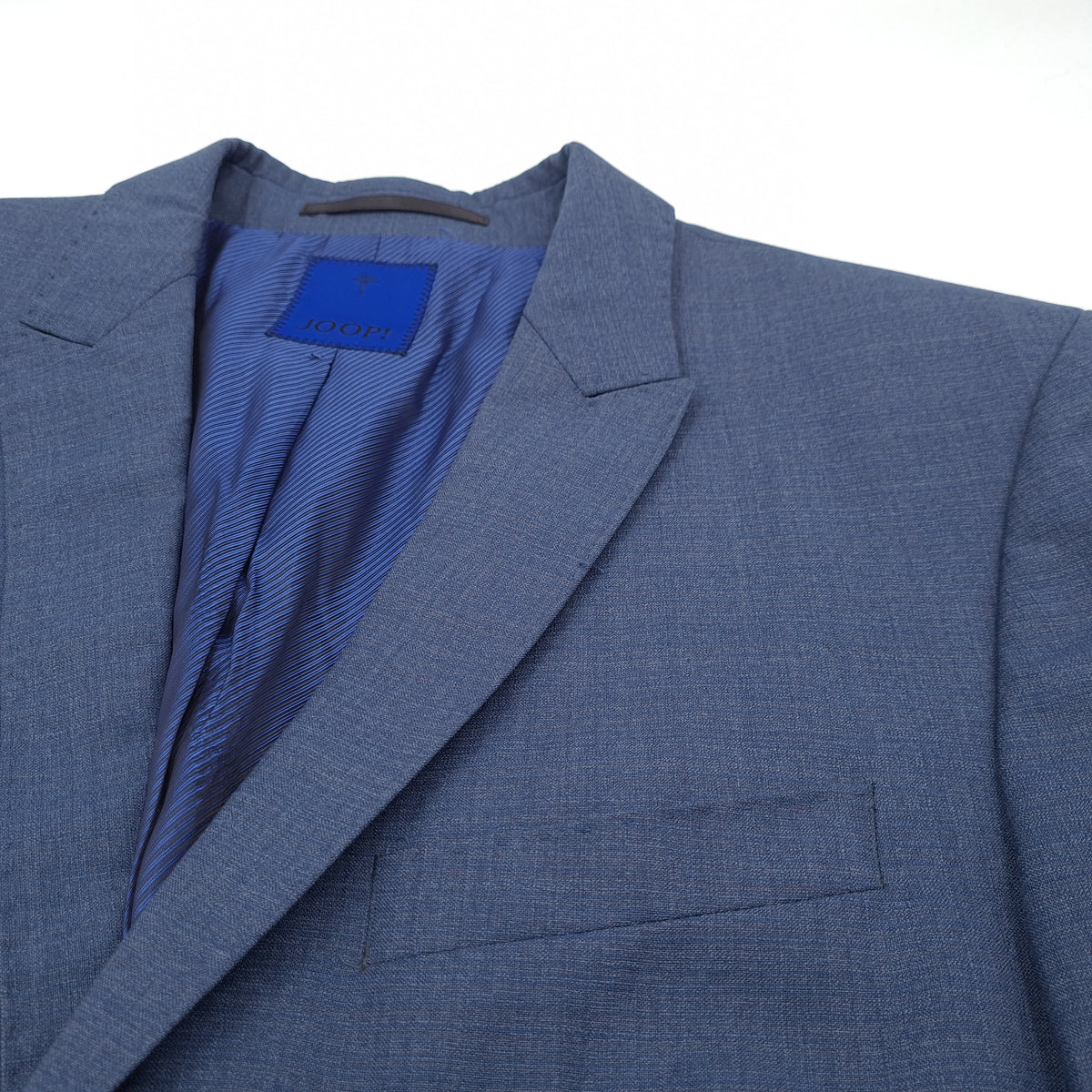 JOOP! Blazer Jacket Virgin Wool Blue Size EU 48 UK/US 38, detail view 6, image 8 of 9