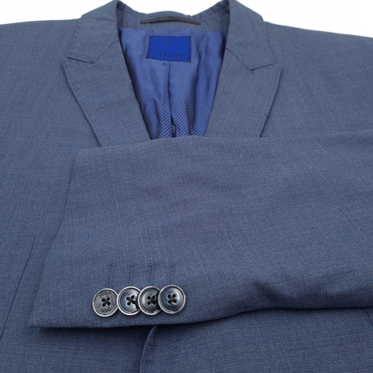 JOOP! Blazer Jacket Virgin Wool Blue Size EU 48 UK/US 38, detail view 7, image 9 of 9