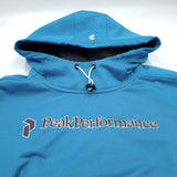 Peak Performance Hoodie Pullover Sweatshirt Men Blue Size 2XL, detail view 3, image 5 of 7