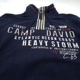 Camp David Jumper Sweater Pullover Men Blue Cotton Size M, detail view 3, image 5 of 8
