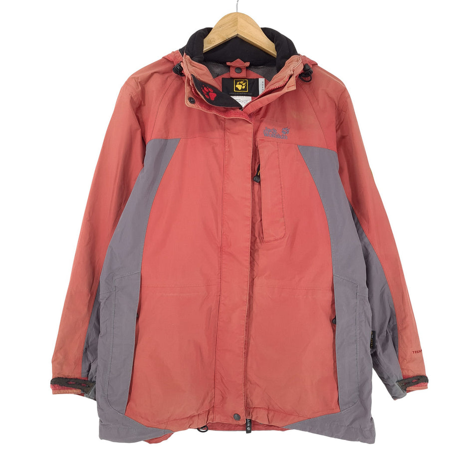 Vintage Jack Wolfskin veste Femme Texapore 4x4 Hiking Rain manteau Pink taille L