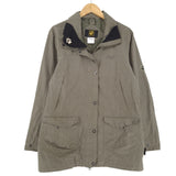 Jack Wolfskin Jacket Women Waterproof Texapore Hiking Rain Coat Grey Size M, front view, image 1 of 9