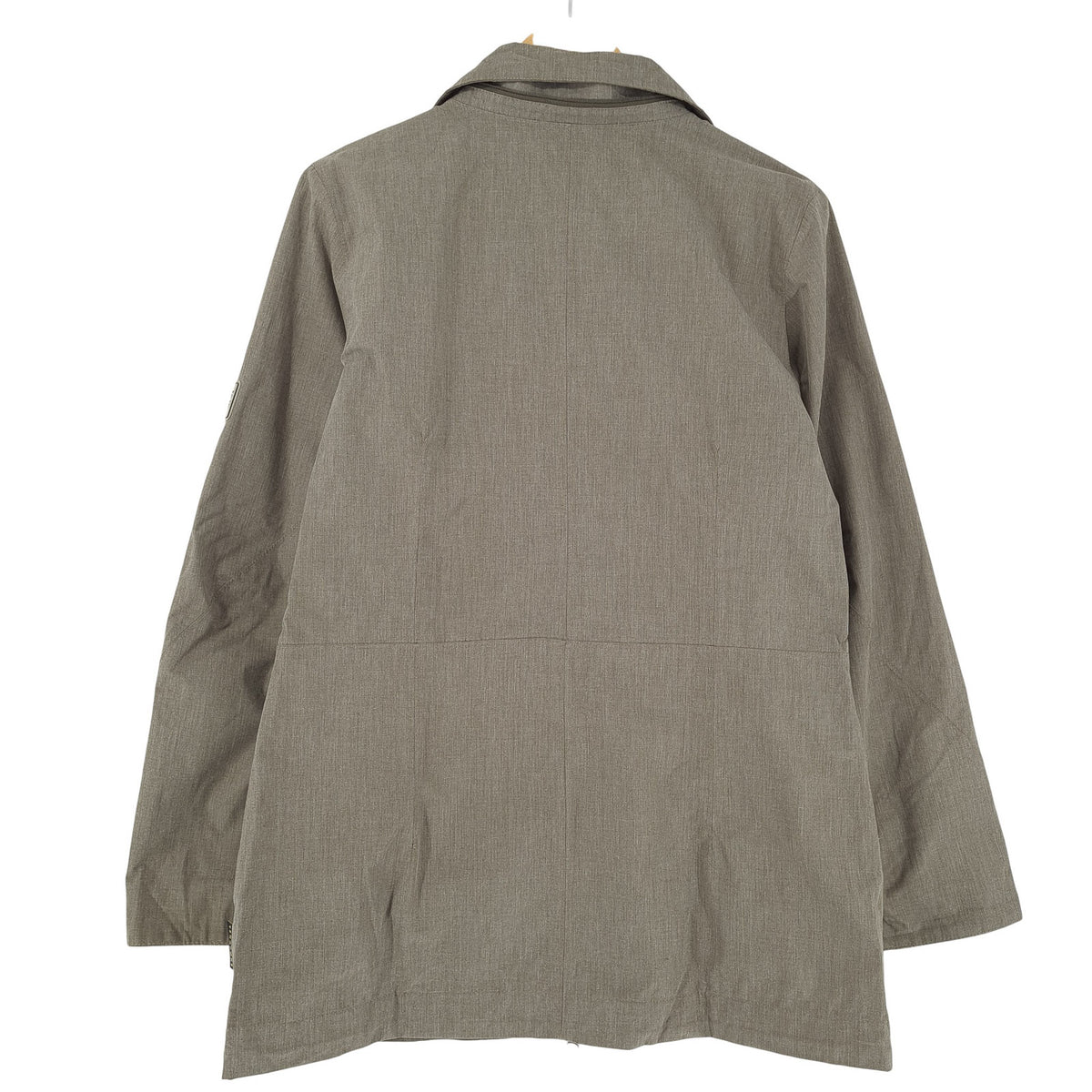 Jack Wolfskin Jacket Women Waterproof Texapore Hiking Rain Coat Grey Size M, detail view 1, image 3 of 9