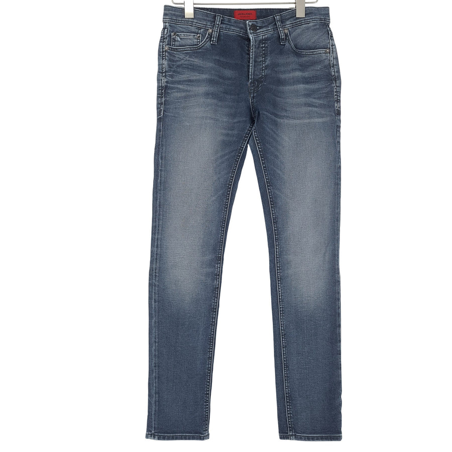 Jack & Jones Jeans Glenn Herren Stretch Slim Fit Skinny Fit Größe W30 L32