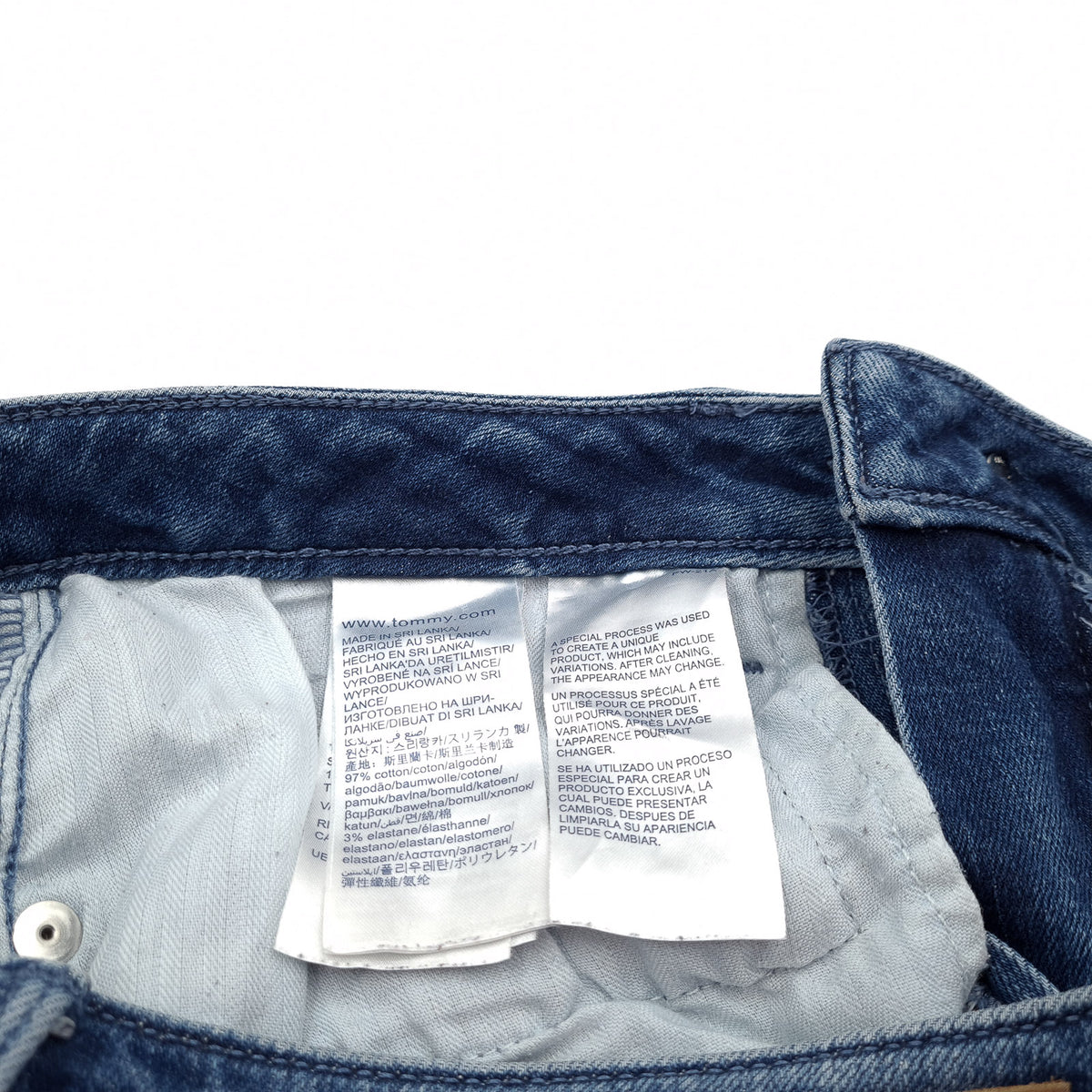 Tommy Hilfiger Jeans Como Women Stretch Slim Skinny Size W28 L28, detail view 6, image 8 of 9