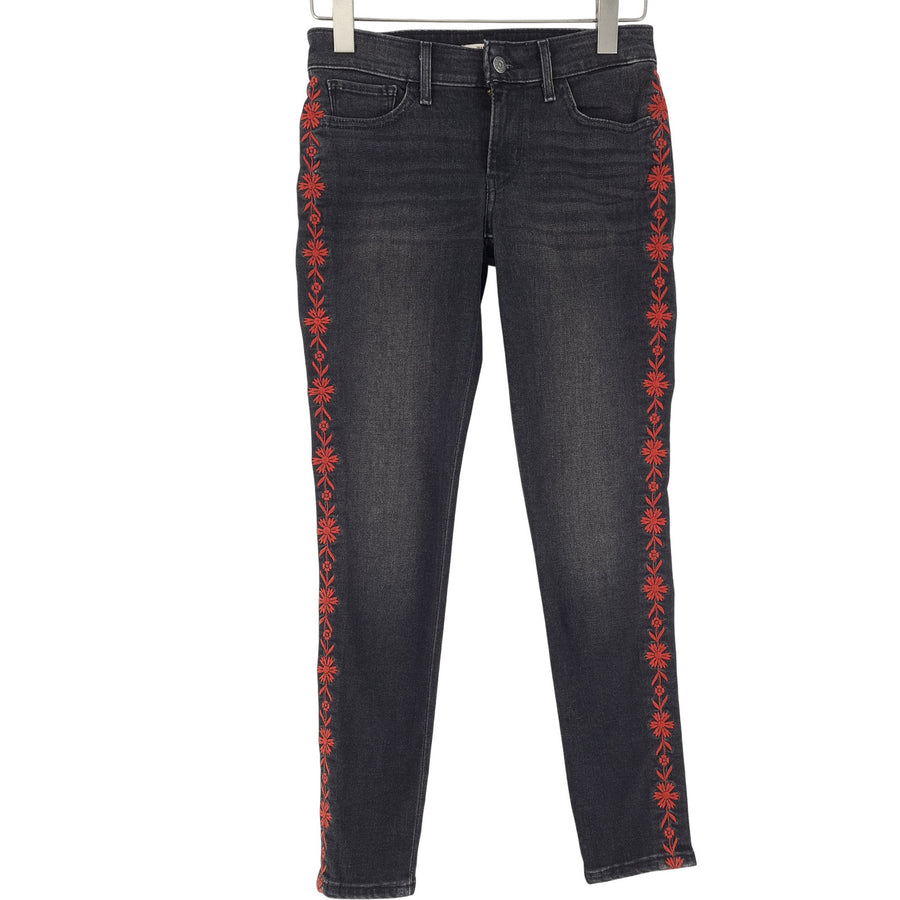 Vintage Levi's jean 711 skinny Filiforme Femme stretch slim taille W25 L28